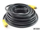 Ft. 1-RCA Male To Composite Video RG59/U Coaxial Cable, AV-325V New. Price: $19.90.