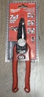 Milwaukee 7-IN-1 High Leverage Wire Stripper, Crimp & Cutting Pliers #48-22-3078 New. Price: $41.39.