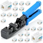 Everest Easyjack 90 Angled Speed Termination Keystone Tool Set With 20-P... New. Price: $98.85.