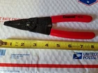 New Crescent WS19 8" Wire Strippers/cutters. Price: $16.00.