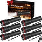 6PACK Rechargeable Flashlights High Lumens, Small Powerful, Mini Led New. Price: $39.10.