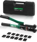 16 Ton Hydraulic Wire Crimper Battery Cable Lug Terminal Crimping Tool With Stan New. Price: $143.79.