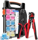 Kuject 340 Pcs Crimping Tool Kit With Adjustable Wire Stripper For Repairs New. Price: $73.65.