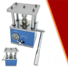 Manual Button Battery Sealing Machine Hydraulic Crimping New. Price: $1262.42.