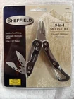 Sheffield Multi Tool 9-IN-1 With Sheath Stainless Steel Pliers Wire Cutter Blade New. Price: $7.95.