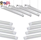 8PACK 8FT Led Shop Garage 100W 5000K Daylight Color 15500LM Super.. New. Price: $234.22.