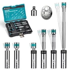 Libraton 8PCS 3/8"DR. Magnetic Spark Plug Socket Set, Include Gapper &... New. Price: $67.28.