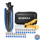 Zoerax Coax Cable Crimper Tool Kit With Wire Stripper And 20PCS F Connectors New. Price: $53.47.