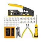 Gaobige RJ45 Crimp Tool Kit, Pass Through CAT7 CAT6A CAT5E... Fast Usa Ship New. Price: $45.78.