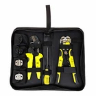 JX-D4301 Multifunctional Ratchet Crimping Tool Wire Strippers Terminals Pliers Brand. Price: $91.58.