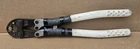 Burndy MD6-8 Hytool Hand Operated Compression Crimping Crimper & D3 Jaws Used. Price: $190.00.