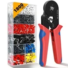 Crimping Tool Kit 1800PCS Wire Ferrules (awg 23-7) With Self-adjust... New. Price: $23.72.