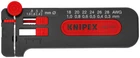 Knipex 12 80 100 Sb, 4" Mini Wire Stripper 18-28 Awg New. Price: $77.75.