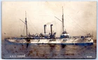 Postcard Rppc Uss Tacoma (CL-20) Protected Cruiser Starboard Side Rotograph R139 Unspecified. Price: $19.99.