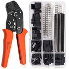 600PCS Dupont Connector Crimping Tool Kit Ratcheting Wire Crimper Plier, 1-7 New. Price: $41.79.