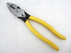 Klein Tools 9" Lineman's Crimping Pliers D213-9NECR Made Usa Used. Price: $39.95.