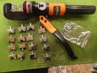 Asdfght YQK-70 Hydrolic Crimper Tool Kit Orange Used. Price: $26.99.