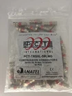 Coaxial RG59 Compression Video Cable Connector Fittings Pct TRSXL-59LMG 50PC New. Price: $19.99.