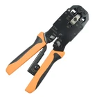 RJ45 RJ11 RJ12 Ratchet Crimping Tool Network Cable Wire Stripper Cutter New. Price: $28.05.