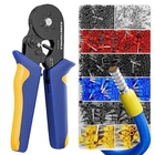 Ferrule Crimping Tool Kitselfadjusting Hexagonal Wire Crimpe Plier For AWG23-10 New. Price: $35.60.
