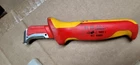 Knipex Cable Dismantling Knife Guide Shoe Surgical Steel 1000V Insulated 9855 Used. Price: $28.45.
