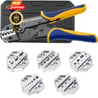 Haisstronica 6PCS Crimping Tool Set - Ratchet Wire Compact, Silver New. Price: $82.99.