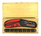 T&b Thomas Betts R4081 Interchangeable Die Compression Tool Set For Shield Kon Used. Price: $49.99.