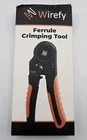 Wirefy Ferrule Crimping Tool Adjustable Terminal Crimper 28-7 Awg New. Price: $25.19.