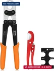 Kf Cptec Crimping Tool Kit For Pex-b Plumbing, Copper 1/2 Inc New. Price: $65.29.