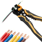 Tulede Automatic Wire Stripper For 10-24 Awg, 8 Inch, Orange And Gray New. Price: $25.59.