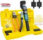 Blika 10 Ton Hydraulic Crimping Tool And Cable Cutter, Wire Battery New. Price: $87.57.