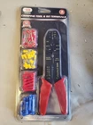 Iit Crimping Tool And 60 Terminals 45840 Wire Stripper New. Price: $8.00.