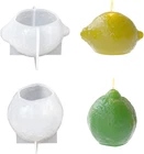 2PCS Lemon Candle Molds, 3D Shaped Silicone For Fondant, Chocolate, New. Price: $24.60.