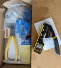 RJ45 Tool Kit With Pass-through Ethernet Crimper, CAT5 / CAT6 Cable Tester Open. Price: $25.00.