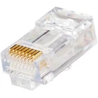 3PC Leviton Manufacturing Co. 47613-EZ6 EZ-RJ45 Cat Plug, Clear New. Price: $14.64.