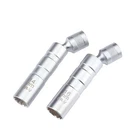 Resze 14MM&16MM 9/16"&5/8" Magnetic Swivel Short 2PC 14+16MM , Silvery New. Price: $12.75.