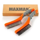 Maxman Wire Set, Heavy Duty Stainless Steel And Carbon Brush... New. Price: $20.52.