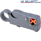 Cable Stripper Coaxial Wire Stripping Tool RG6 RG11 RG58 RG59 Universal New. Price: $7.49.