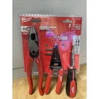 Milwaukee Heavy Duty Screwdriver, Plier & Wire Stripper Hand Tool Kit 3 Piece New. Price: $47.99.