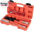 KIT-1096D Pex Tool For 3/8 Cinch Clamps, With 20PCS 1/2 New. Price: $56.23.