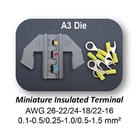 Tgr Crimping Tool Die - A3 For Miniature Insulated Terminals New. Price: $19.99.