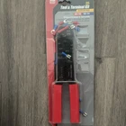 Gardner Bender Tool & Terminal Kit GS-67K Stripper/crimper Red Sheath New. Price: $22.56.