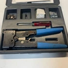 Amp Crimper Terminating Tool Kit For Crimping Network And Phone Lines Used. Price: $20.00.