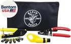 VDV026-211 Coax Installation Kit With Crimp Tool, Cable Cutter, Stripper And F New. Price: $89.82.