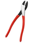 Qwork Wire Crimping Tool, 10" Steel Cable Electrical Cutter Crimper Red New. Price: $24.79.