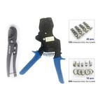 Efield Pex Ratchet Cinch Crimper With Pipe Cutter And 30 Pcs Ss Clamps New. Price: $49.99.