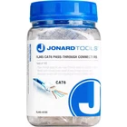 Jonard Tools RJ45-6100 CAT6 Pass-through Connectors, Pk New. Price: $63.99.