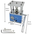 Manual Hydraulic Coin Cell Crimping Machine Button Battery Crimper 0-200KG/CM New. Price: $1263.36.