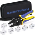 6 1 Crimping Tool Kit, Professional Ratchet Wire Crimper With Pcs Interchan New. Price: $66.07.