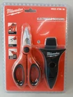 Milwaukee Electrician's Scissors With Holster Sheath Storage New. Price: $18.99.